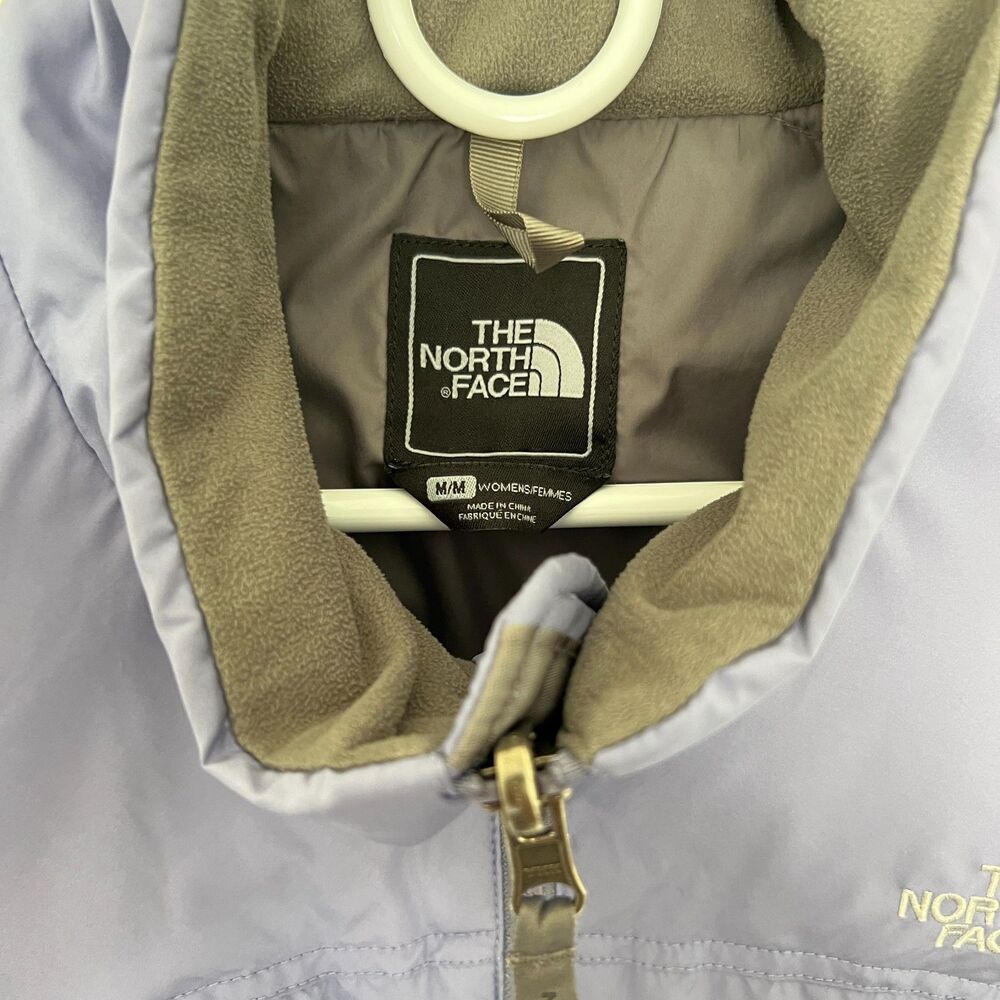 The North Face Down 700 Fill Puffer Vest Women's M Purple In Great Condition - Picture 3 of 6